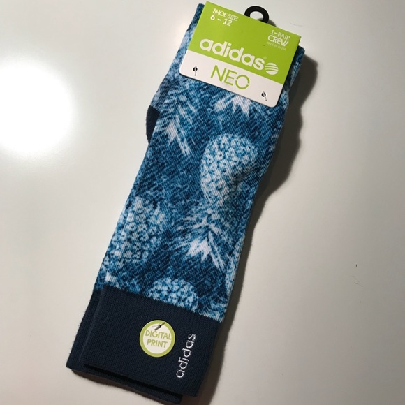 adidas Other - Adidas pineapple print socks. 6-12.